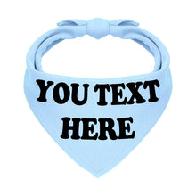Load image into Gallery viewer, Bandana Collar Personalized Cotton