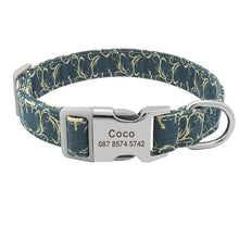 Load image into Gallery viewer, Collar Personalized Green