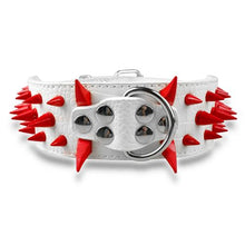 Load image into Gallery viewer, Wide Sharp Spiked Studded Leather