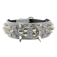 Load image into Gallery viewer, Wide Sharp Spiked Studded Leather