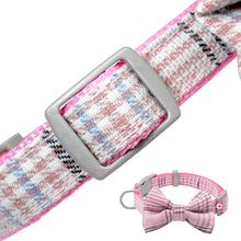 Load image into Gallery viewer, Nylon Collar And Leash  Pink Blue
