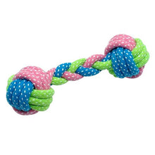 Load image into Gallery viewer, Toy Knot Chew Teeth Cleaning Tug
