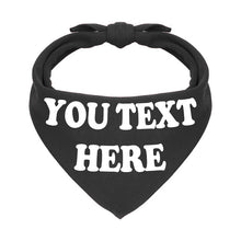 Load image into Gallery viewer, Bandana Collar Personalized Cotton
