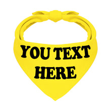 Load image into Gallery viewer, Bandana Collar Personalized Cotton
