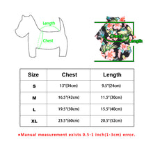 Load image into Gallery viewer, Printed Dog Shirts Floral
