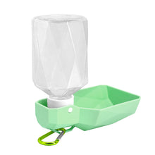 Load image into Gallery viewer, Water Bottle Drinking Bowls Foldable Plastic
