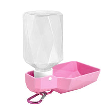 Load image into Gallery viewer, Water Bottle Drinking Bowls Foldable Plastic
