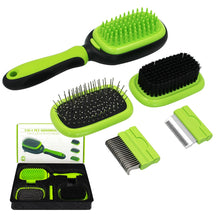 Load image into Gallery viewer, 5 In 1 Pet Grooming Comb Brush Set
