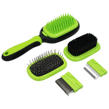 Load image into Gallery viewer, 5 In 1 Pet Grooming Comb Brush Set
