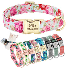 Load image into Gallery viewer, Collar Personalized Custom Nylon

