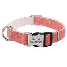 Load image into Gallery viewer, Collar Personalized Custom Nylon
