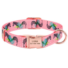 Load image into Gallery viewer, Collar Personalized Custom Nylon
