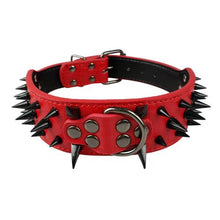 Load image into Gallery viewer, Wide Sharp Spiked Studded Leather
